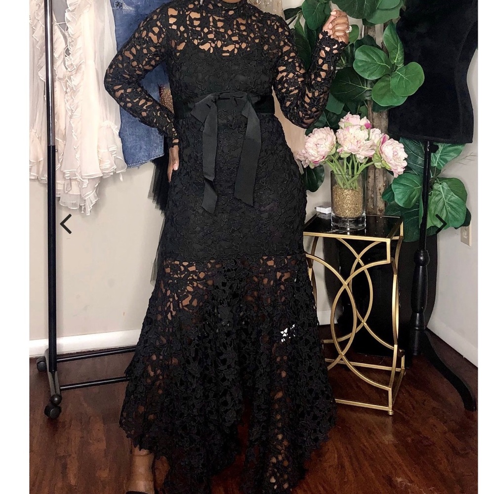 Black Lace Dress